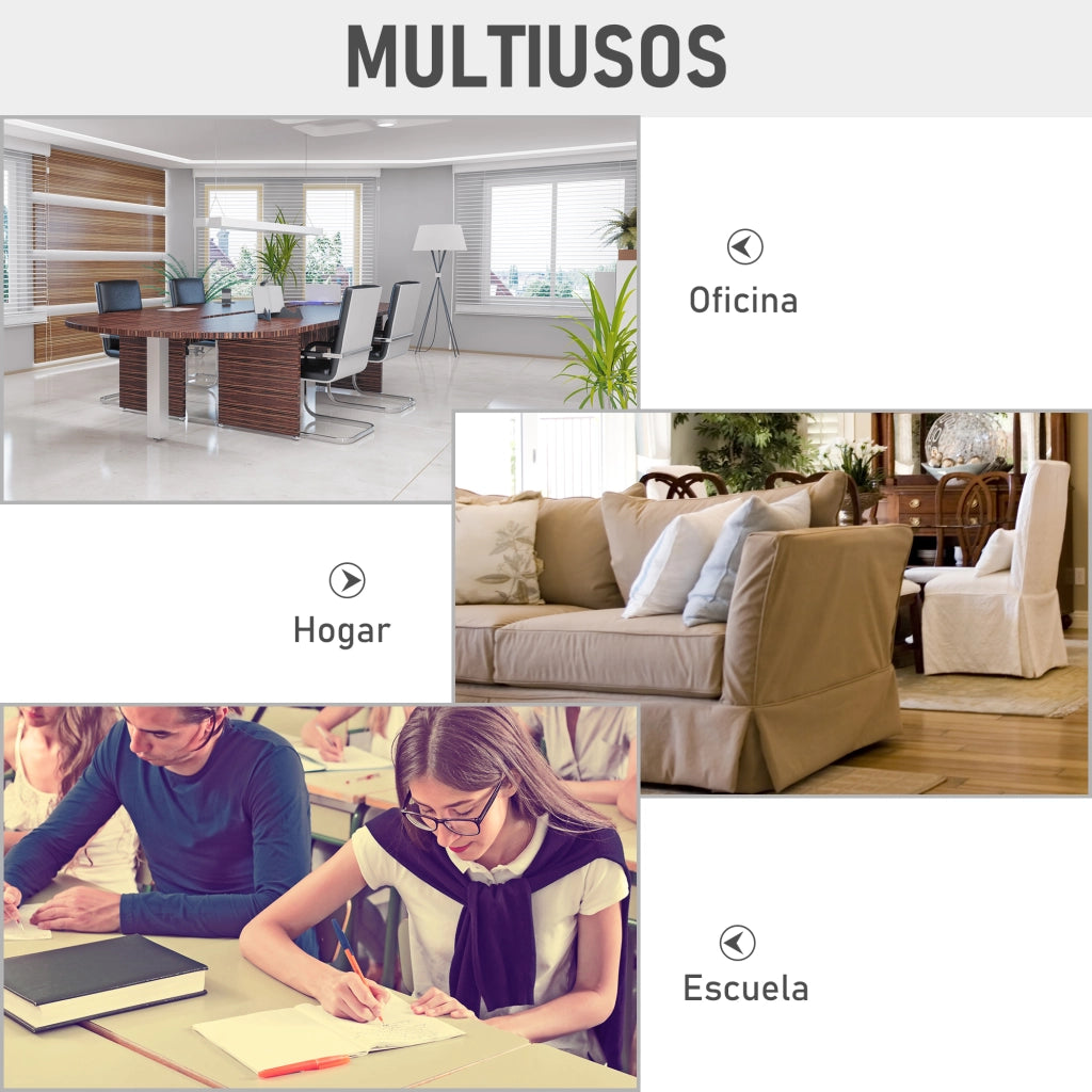 Tavolo da parete in vetro ¨C zephmum ¨C 90x60x0.45 cm bianco