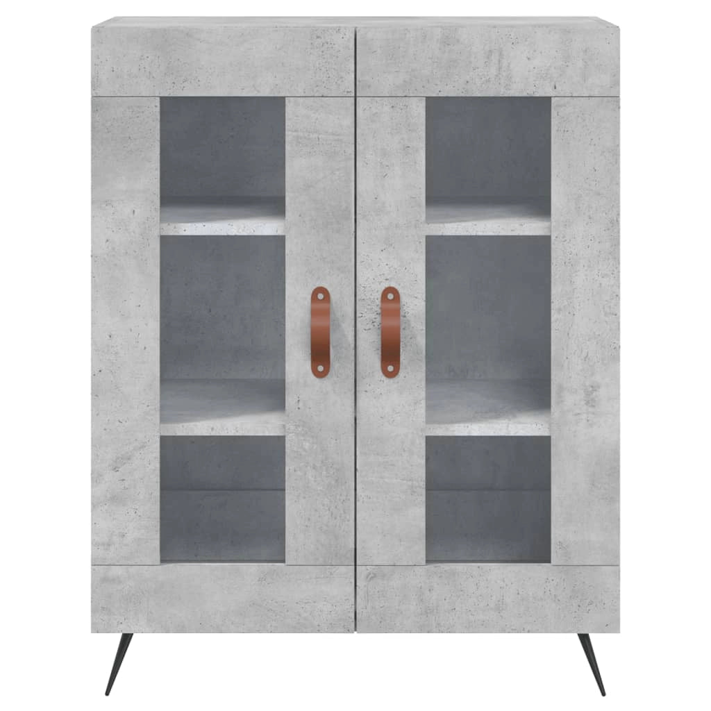 Buffet credenza cassettiera armadio mobile contenitore organizer per cucina soggiorno salotto 69,5 x 34 x 90 cm legno ingegnerizzato grigio 02_0032011