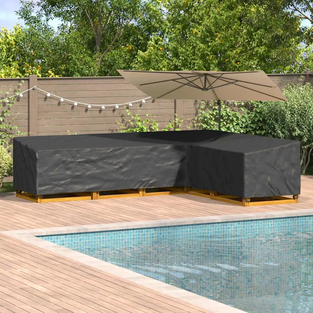 vidaXL Copertura per mobili da esterno 355 x 275 x 80 cm