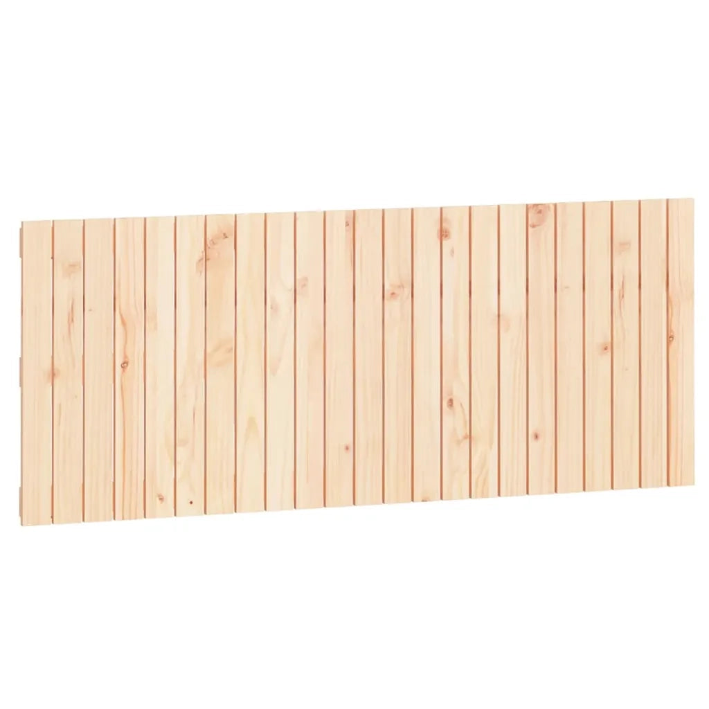 Testiera da Parete 147x3x60 cm in Legno Massello di Pino 824843
