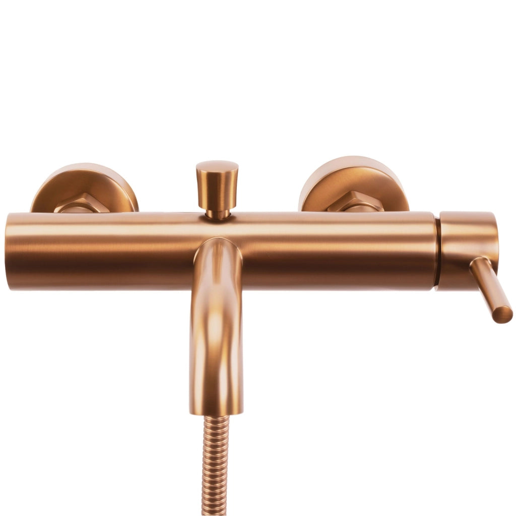 Rubinetto Da Vasca Rea Lungo Copper Brush