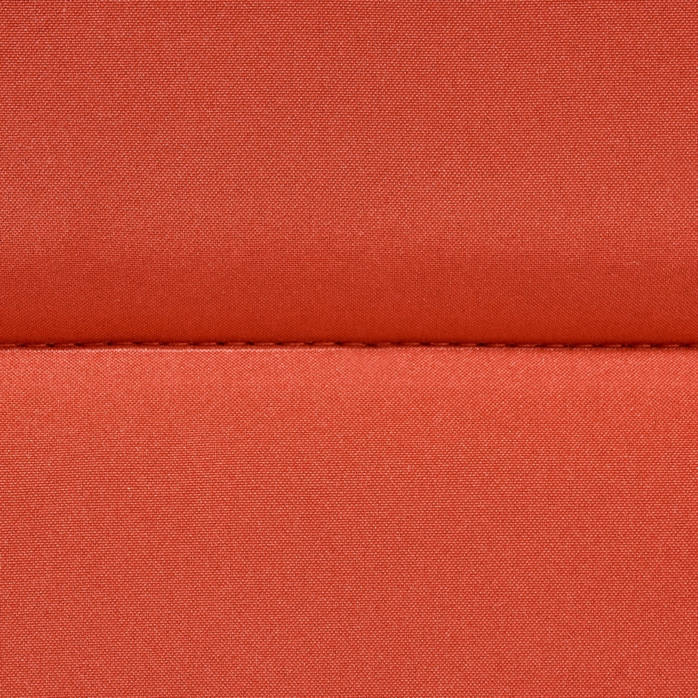 Cuscino per lettino prendisole rosso in poliestere resistente ai raggi UV con lacci e cuscino poggiatesta spesso