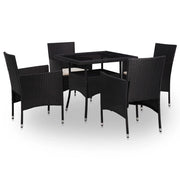 Set di Mobili 5 pcs Nero