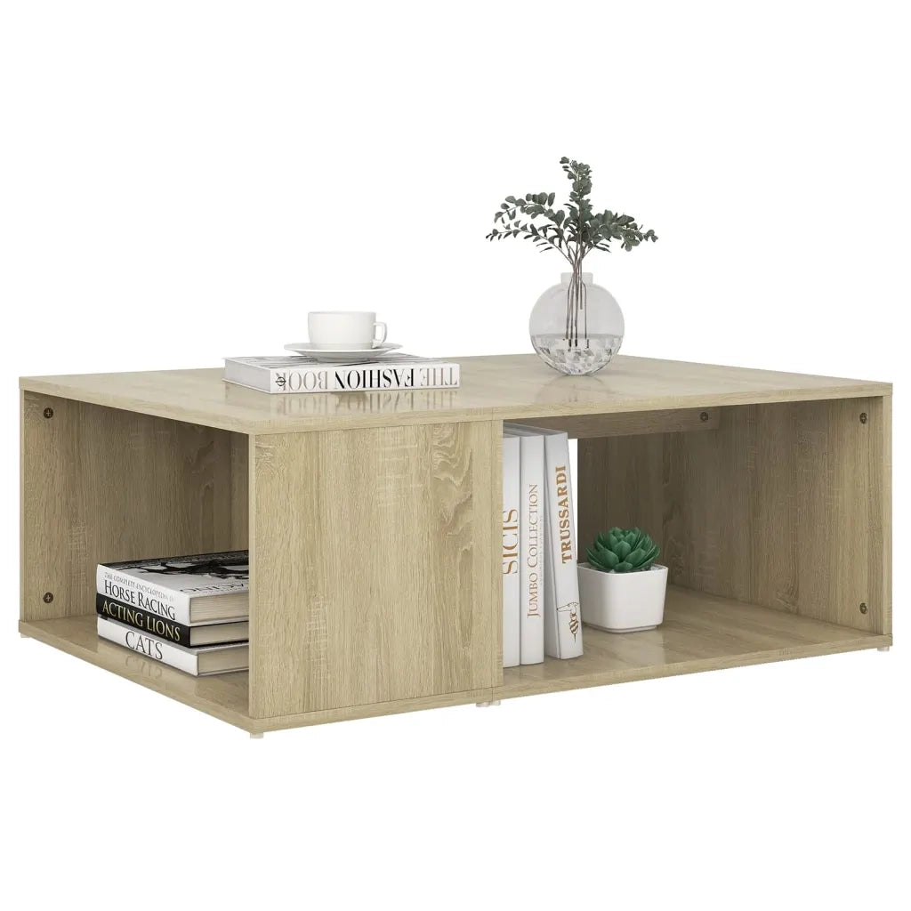 Tavolino da salotto | Tavolino da caff¨¨ | Tavolino da Soggiorno Rovere Sonoma 90x67x33 cm Legno Multistrato