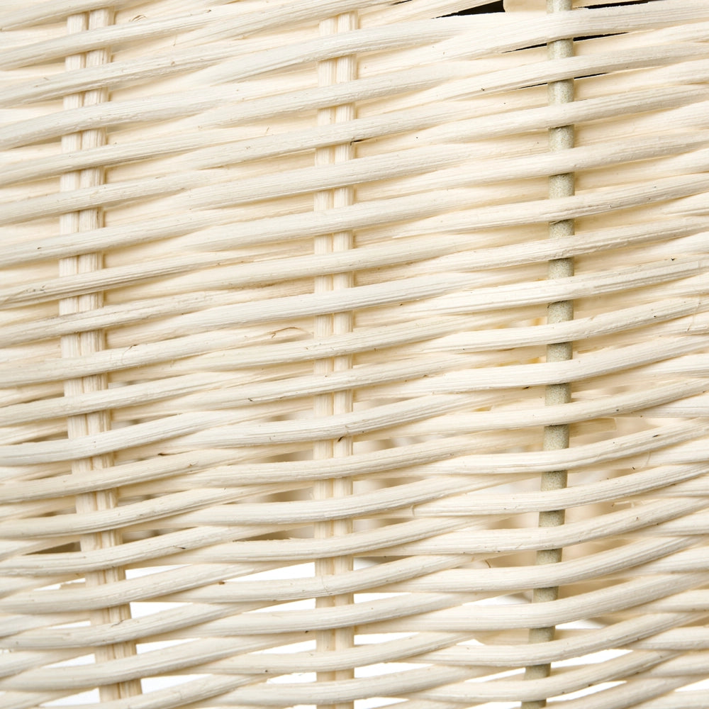 Lampada a sospensione con paralume in rattan naturale e struttura in ferro Lampada a sospensione in stile boho Illuminazione