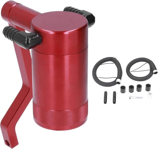 Serbatoio di raccolta del liquido motore - Sostituzione per Dodge Challenger 2011-2021 6.4L - Alluminio billettato - Miglioramento del consumo di carburante - Funzionamento sicuro e affidabile - Progettazione professionale - Raccolta del liquido motore