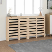 Copertura Termosifone 210x21x85 cm in Legno Massello di Pino 822611
