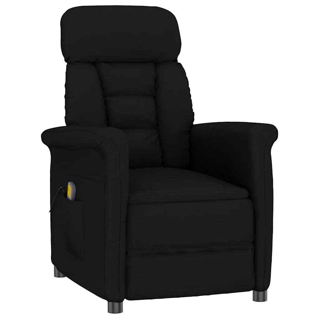 Poltrona | Sedia da massaggio Nero 96.5 x 70.5 x 95 cm Microfibra