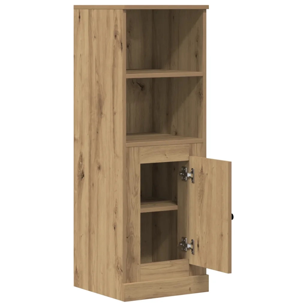 Credenza Rovere Artigianale 36x35,5x103,5 cm Legno Multistrato
