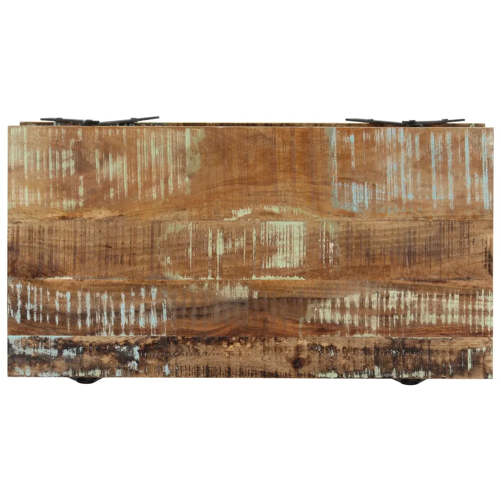 Tavolino da Salotto 115x60x40 cm in Legno Massello di Recupero 248095