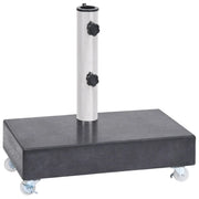 Base per Ombrellone Nera 45x25x8,3 cm in Granito CFW7005219