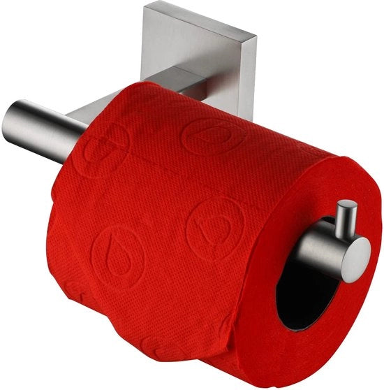Toilette Recipiente per Carta igienica Dispensatore per carta igienica in bagno Recipiente per carta igienica Lavorato a martello acciaio inossidabile B2005BR