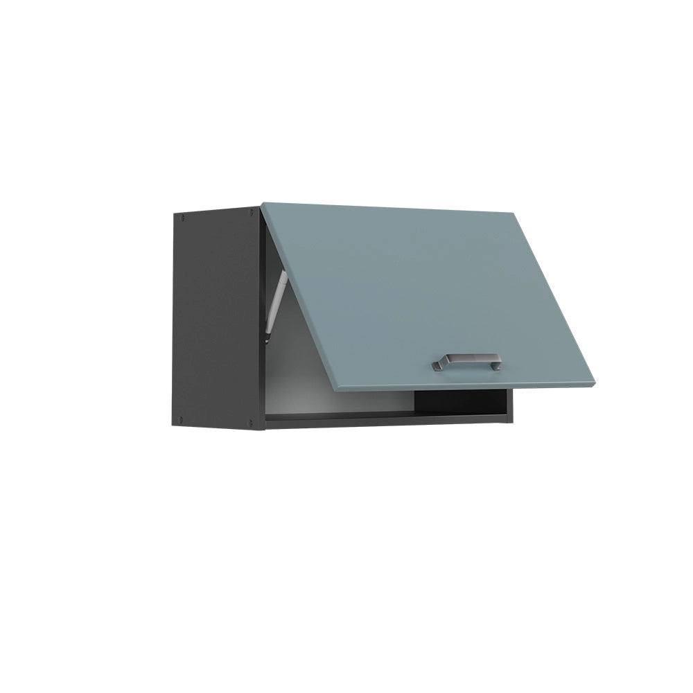 Vicco Pensile da cucina Grigio-blu 60 cm Piatto