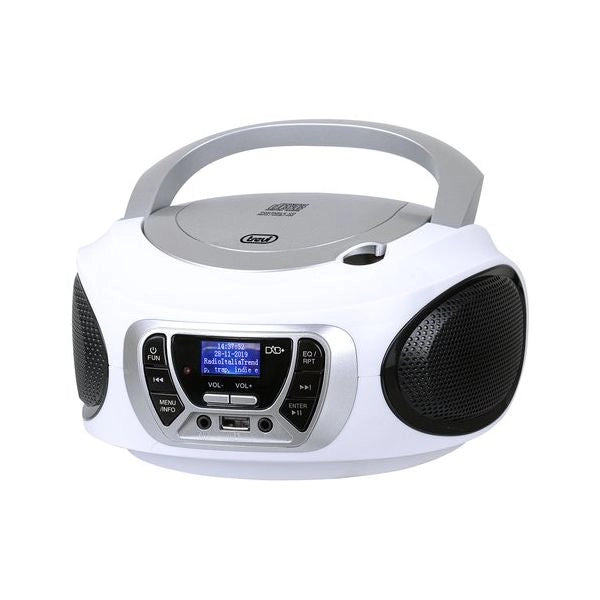 Trevi cmp 510 dab digitale 3 w dab, dab+, fm bianco riproduzione mp3 - 0CM51001