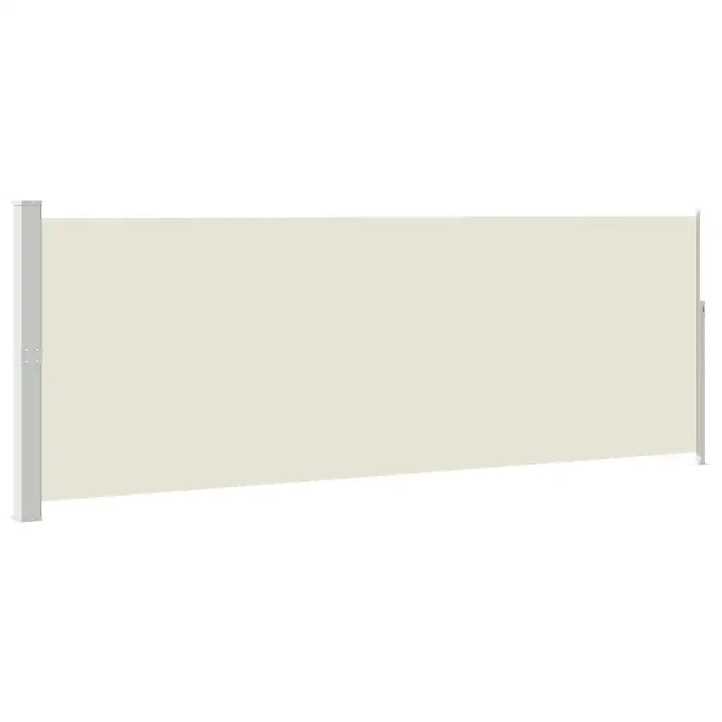 Tenda da Sole | Tenda parasole Laterale Retrattile 160 x 500 cm Crema