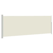 Tenda da Sole | Tenda parasole Laterale Retrattile 160 x 500 cm Crema
