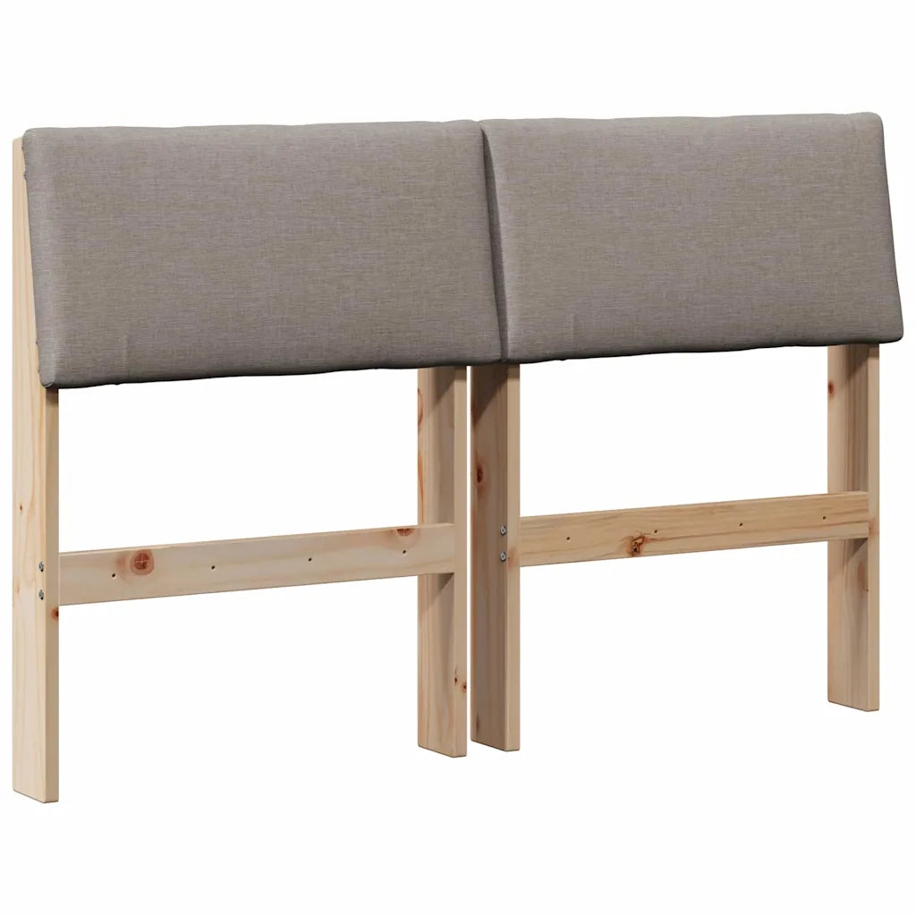 Testiera | Testata imbottita Talpa 120 cm Pino massello