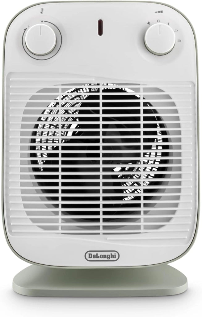 De'Longhi HFS50B20.GR Interno Verde, Bianco 2000 W Riscaldatore ambiente elettrico con ventilatore