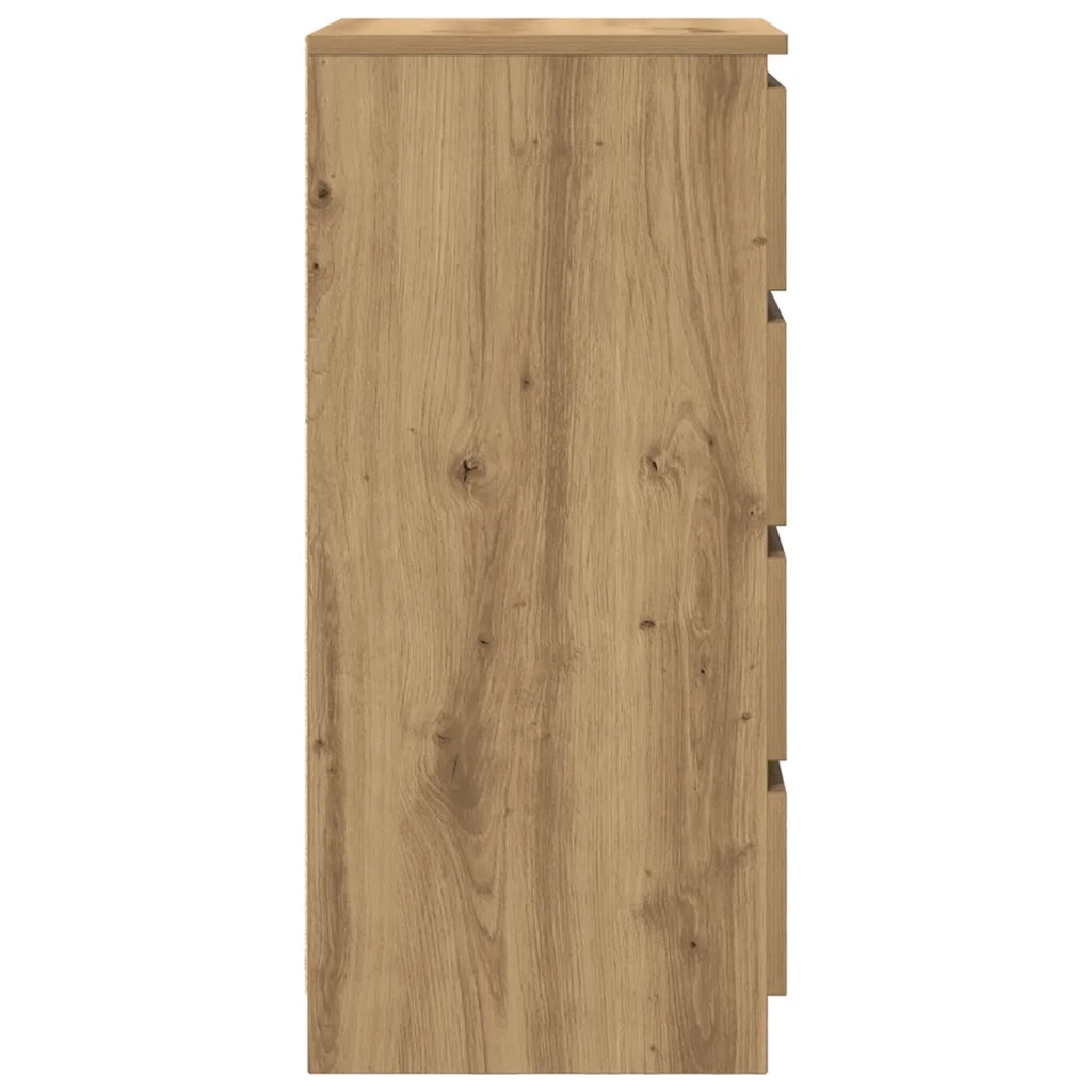 Credenza con Cassetti-Buffet-Armadio da cucina Rovere Artigianale 37,5x35x99 cm