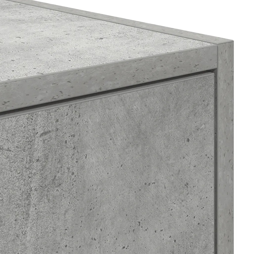 Mobile per TV Grigio Cemento 60x31x25,5 cm Legno Multistrato