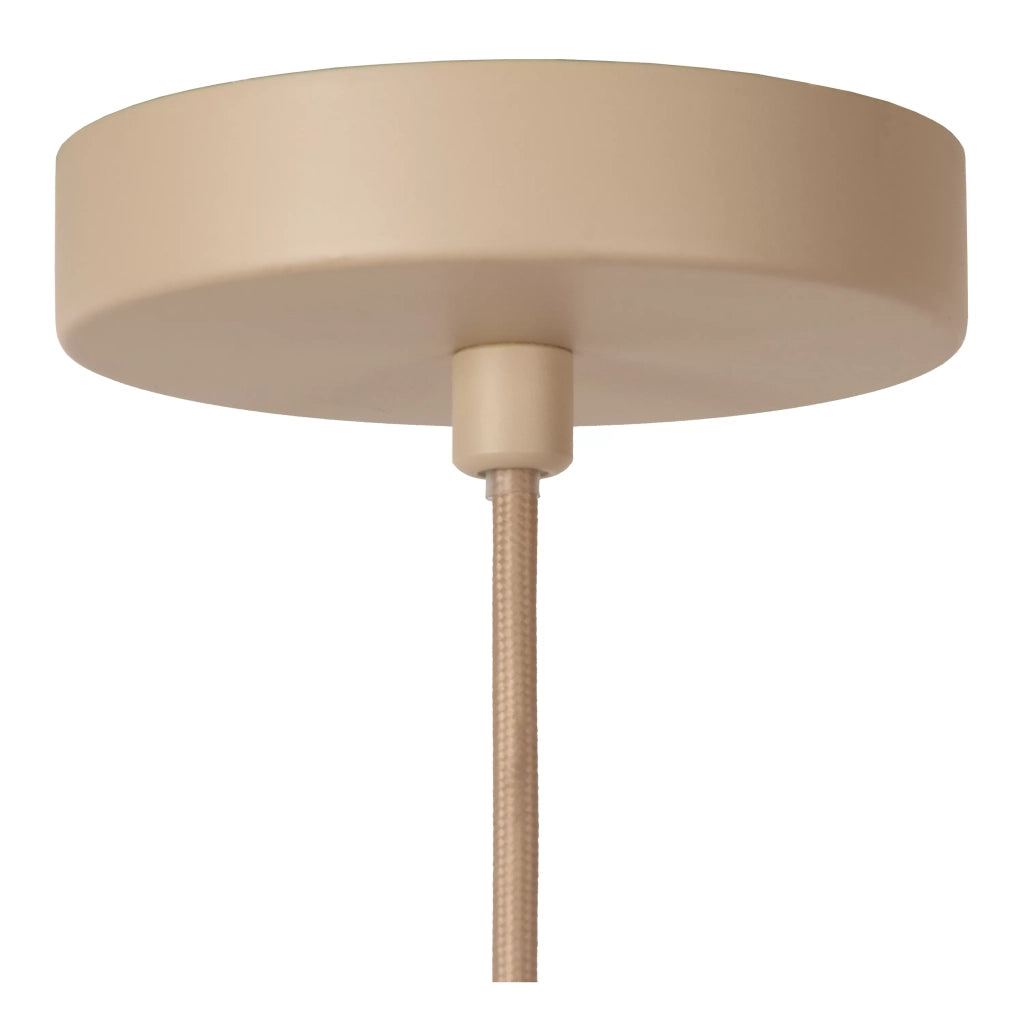 Lampada a sospensione Corina crema Lucide Ø50 E27 40W