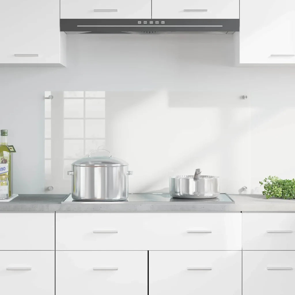 Schienale da cucina Trasparente 100 x 50 cm vetro temperato CFW2991234