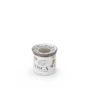 Tosca barattolo da cucina tondo ermetico colore bianco e tortora chiaro  0,7 lt