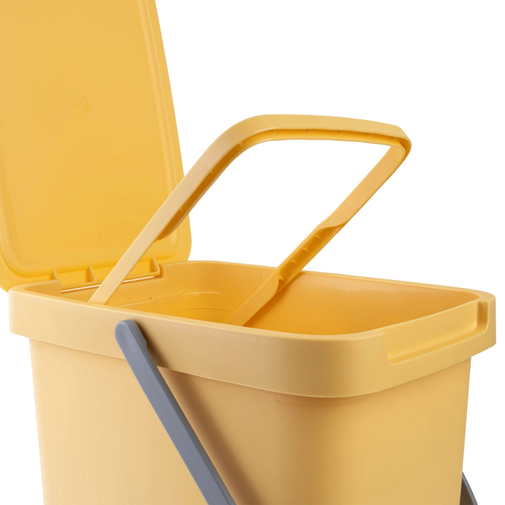 KADAX Zestaw koszy SYSTEMA Q COLLECT 25L jasny zie