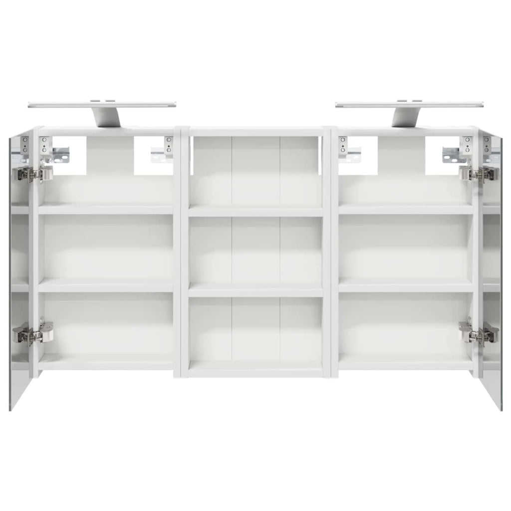 Set di Armadi da Bagno con lo scaffale 3 pcs 90 x 10,5 x 50 cm 3403672