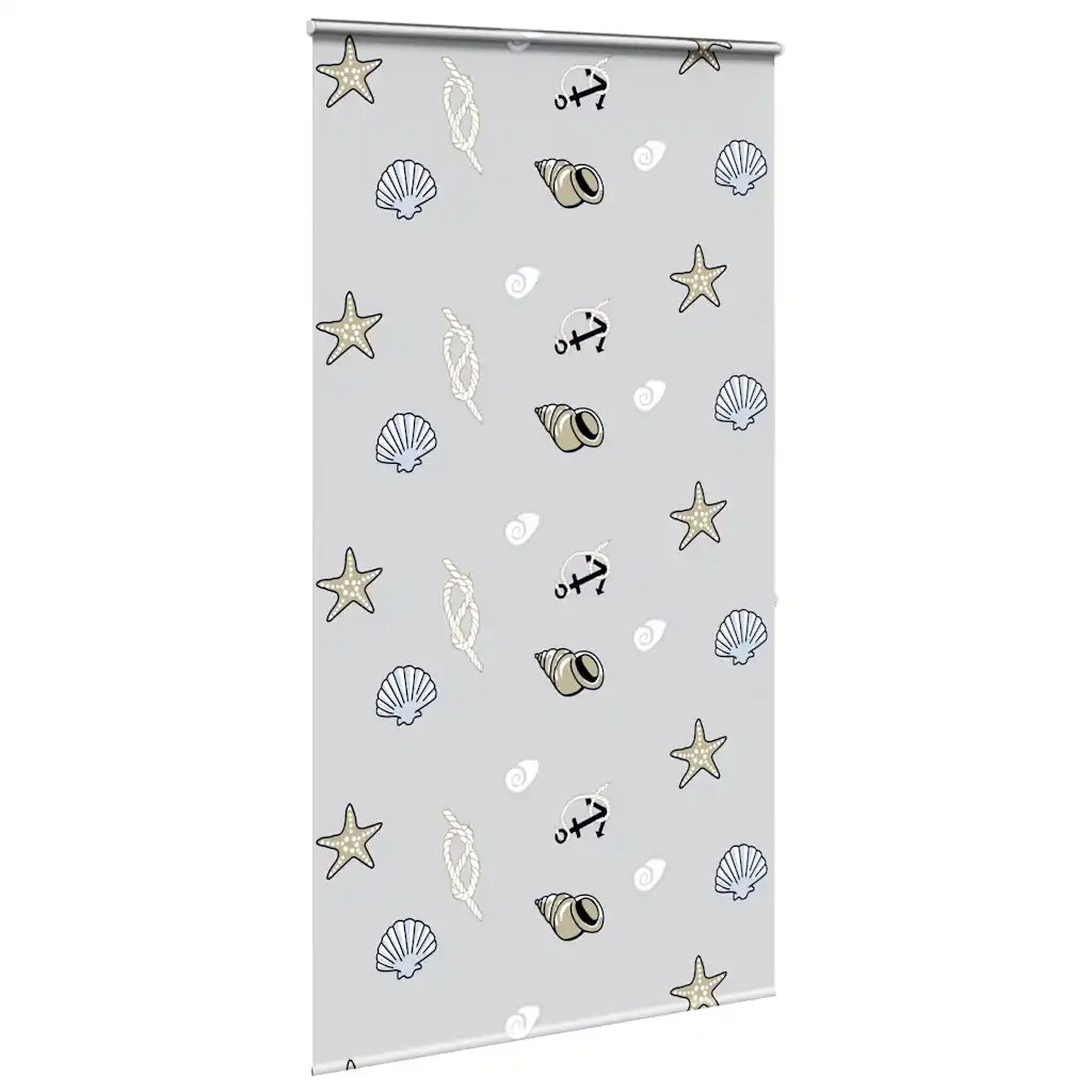 Tenda a Rullo Doccia con Cassonetto 120x240cm Larghezza Tessuto 4015014