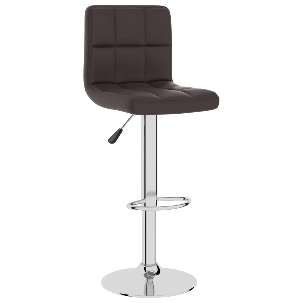 Sgabello da Bar Marrone in Similpelle cod mxl 64087