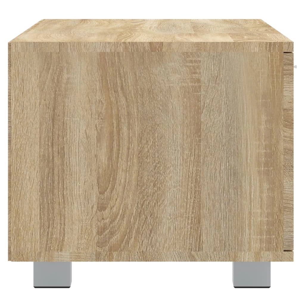 Mobile TV multimediale mensola TV credenza TV sala da pranzo soggiorno camera da letto rovere Sonoma 120 x 40,5 x 35 cm legno ingegnerizzato marrone 02_0027468