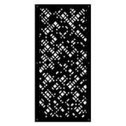 PIXEL - Pannello in PVC traforato - Parasole Misura: 47x94 cm, Colore: nero