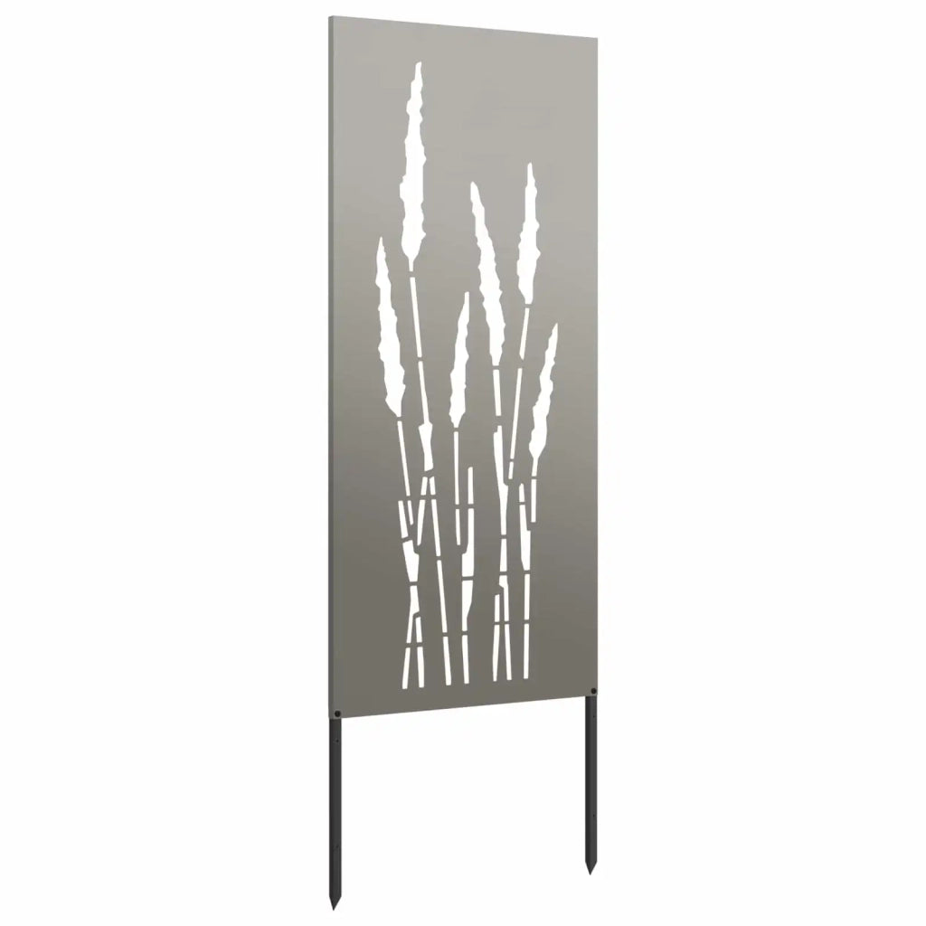 Schermo per privacy in giardino Floreale Ruggine 50 x 140 cm 876314