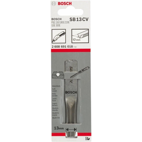 SCALPELLO A V DA LEGNO SB 13 CV, 13MM PER BOSCH PSE 150/180 E/220E/GSE 300E