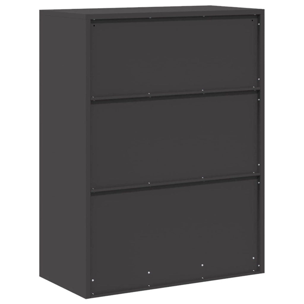 Armadio Nero 80 x 40 x 105 cm Acciaio CFW8938834