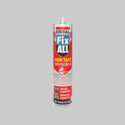 ADESIVO SIGILLANTE 'FIX ALL HIGH-TACK INVISIBILE' SOUDAL 290 ml