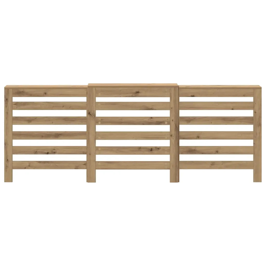 Copertura Termosifone Rovere Artigianale 205x21,5x83,5 cm Legno 852725