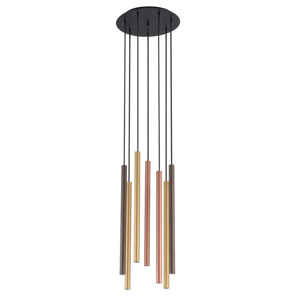Lampada a sospensione Nowodvorski Laser VII 7 luci Ø30