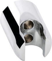 Sostegno per doccia - Supporto per fissaggio a parete - 1 pezzo - Acciaio inox - Plastica