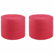 Corda di Juta 2 pcs Rosso 100% juta Tossa 42011695