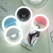 Trade Shop - Anello Luminoso A Led Per Selfie Tik Tok Luce Ring Light Telefono Ricaricabile -