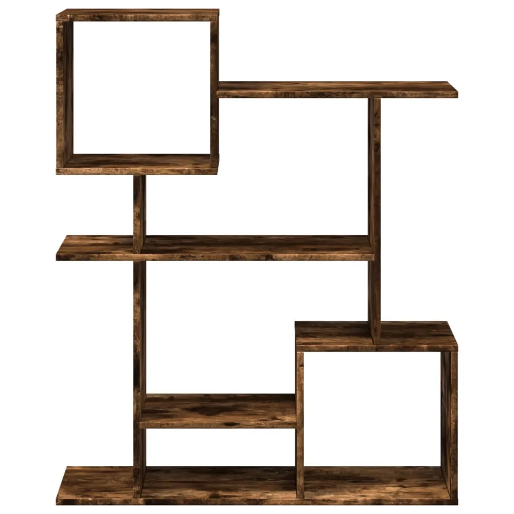 Libreria Divisorio Rovere Fumo 92x29x112 cm in Truciolato 858124