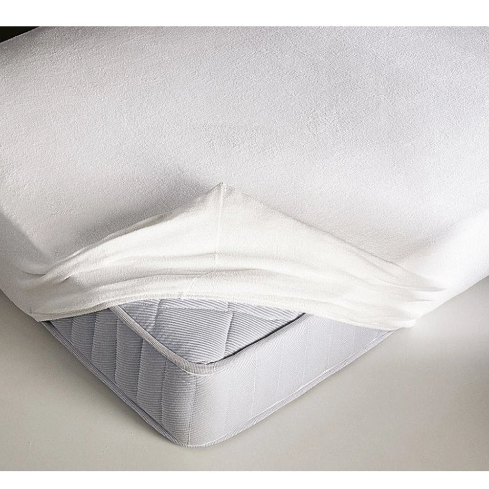 Trade Shop - Copri Materasso Matrimoniale Spugna Idrorepellente Traspirante 180x200+25cm -