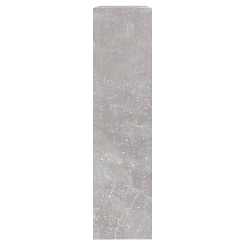 Scarpiera mobiletto portascarpe mobile ingresso/corridoio/soggiorno con specchio 2 livelli 63 x 17 x 67 cm grigio 02_0021763