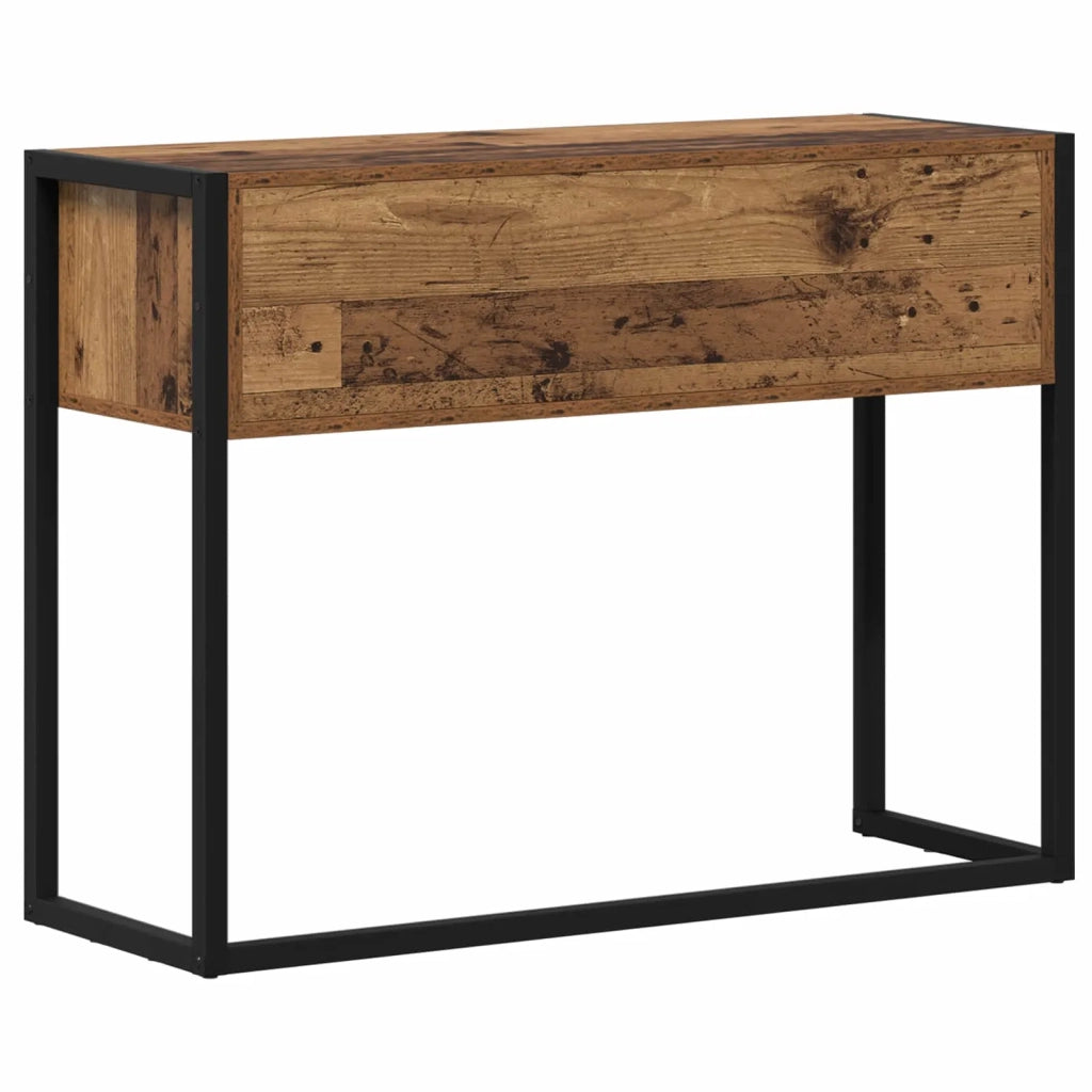 Tavolino Legno vecchio 100 x 36 x 75 cm Legno multistrato
