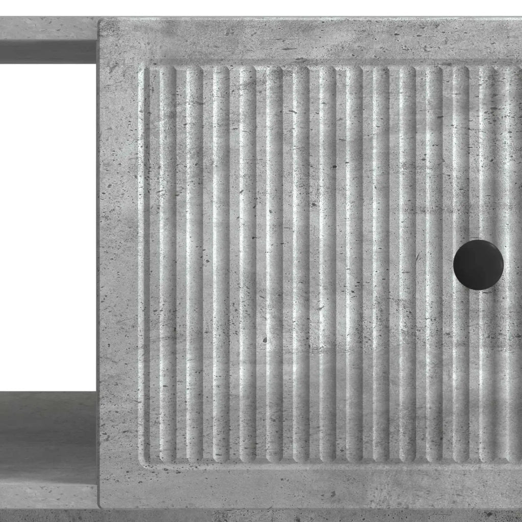 Tavolino da salotto Grigio Cemento 90 x 50 x 40 cm