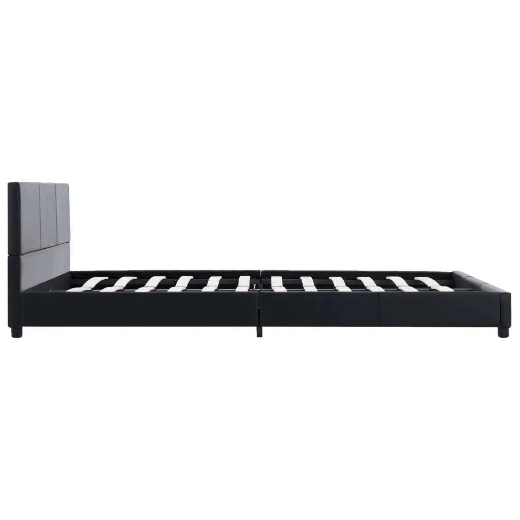 Giroletto Nero in Similpelle 160x200 cm cod mxl 57499