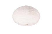Plafoniera FURRY RL bianca in peluche 50 cm 2xE27 10W