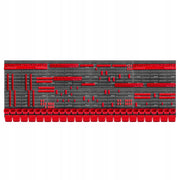 Pannello portautensili KADAX 232x78cm per officina, garage, parete, attrezzi 140El